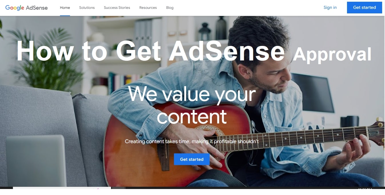 How to Get AdSense Approval