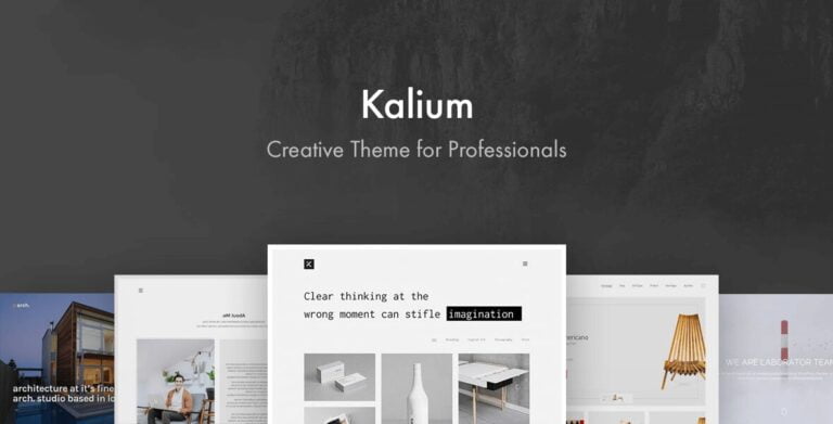 kalium wordpress theme