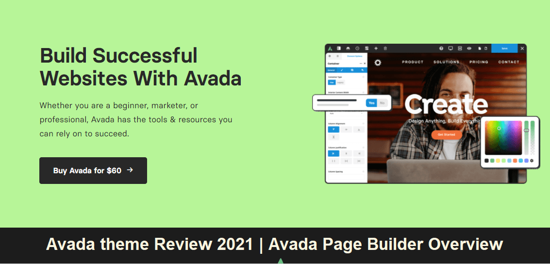 Avada theme Review | Avada Page Builder Overview