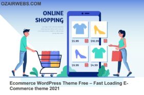 Ecommerce WordPress Theme Free – Fast Loading E-Commerce theme