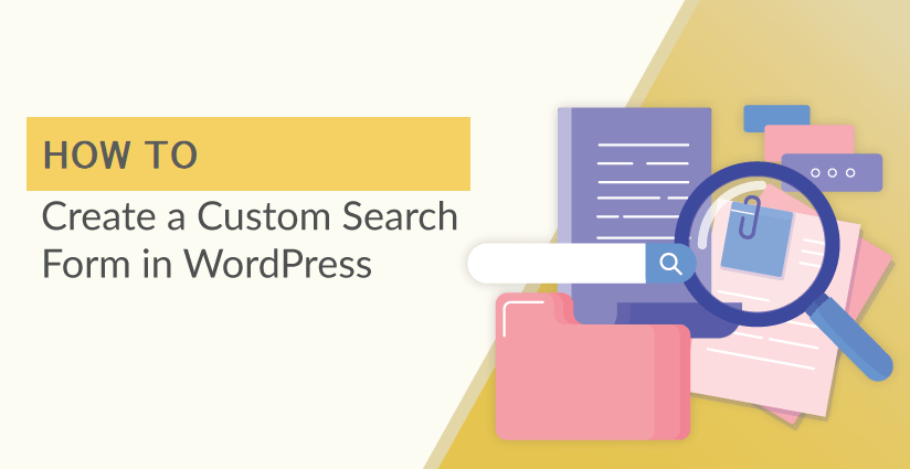 Custom WordPress Search Form